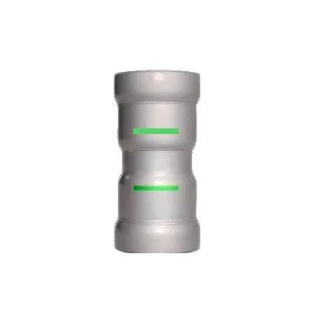 Smith-Cooper Carbon Steel Bushing Reducer, 2 in. Fitting x 1-1/2 in. Press, EPDM 4342013090